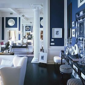 Màu xanh dương trong phong thủy